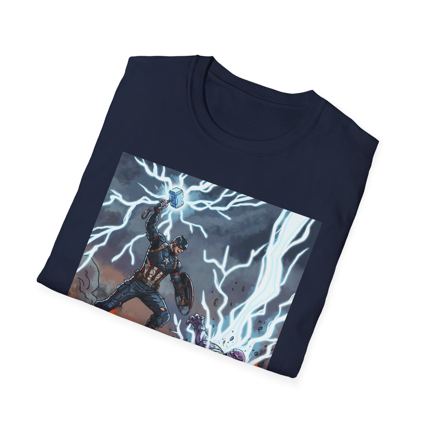 Cap & Mad Titan - T Shirt