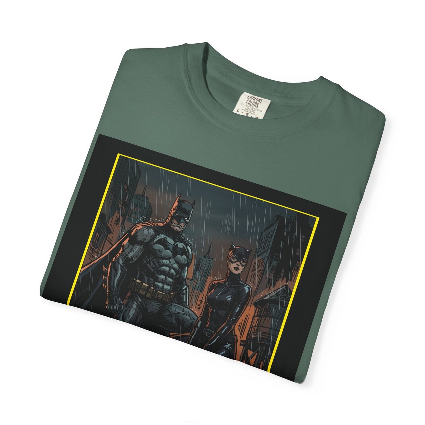 “The Bat & The Cat” Vintage Comic Poster Tee