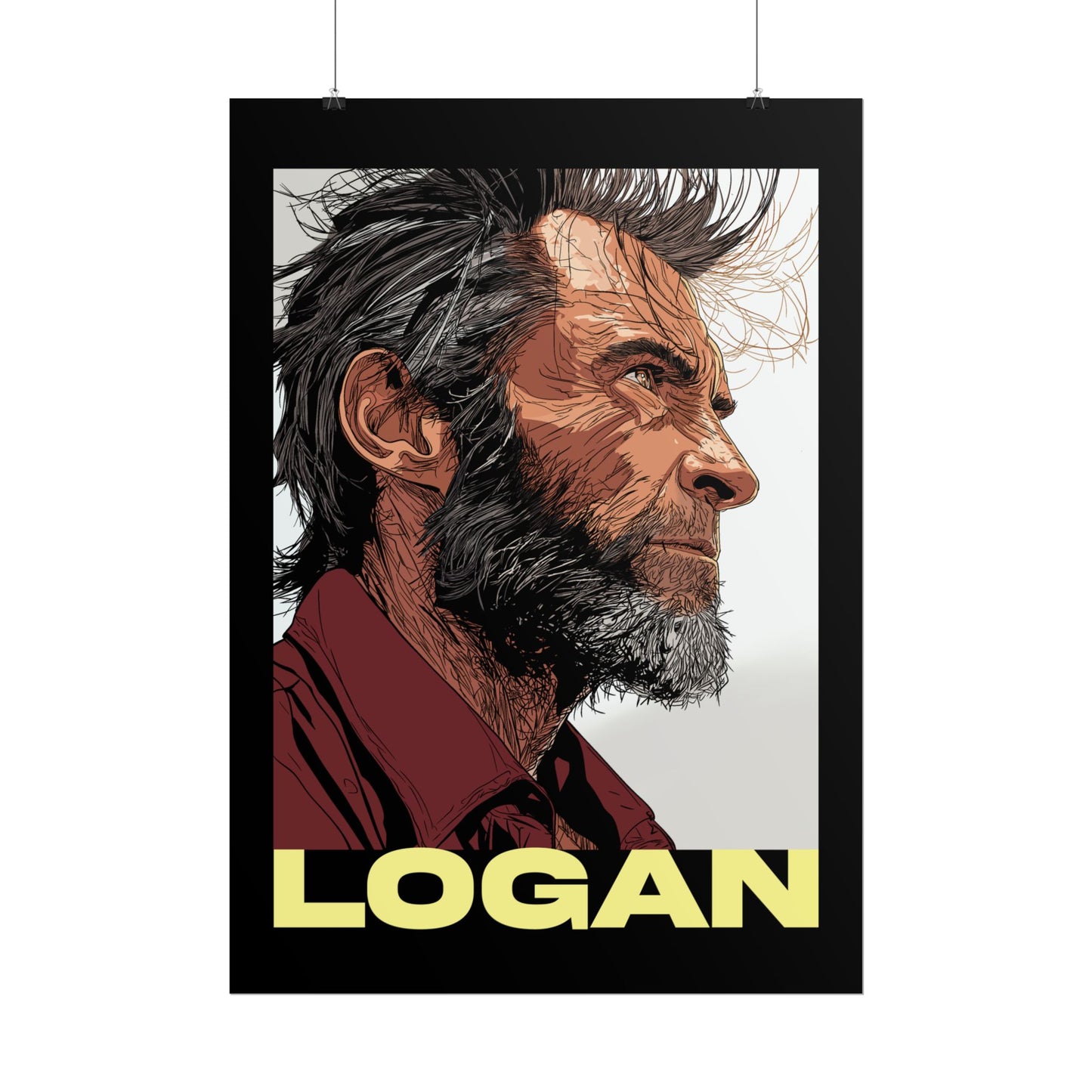 Wolverine - Logan Text Poster
