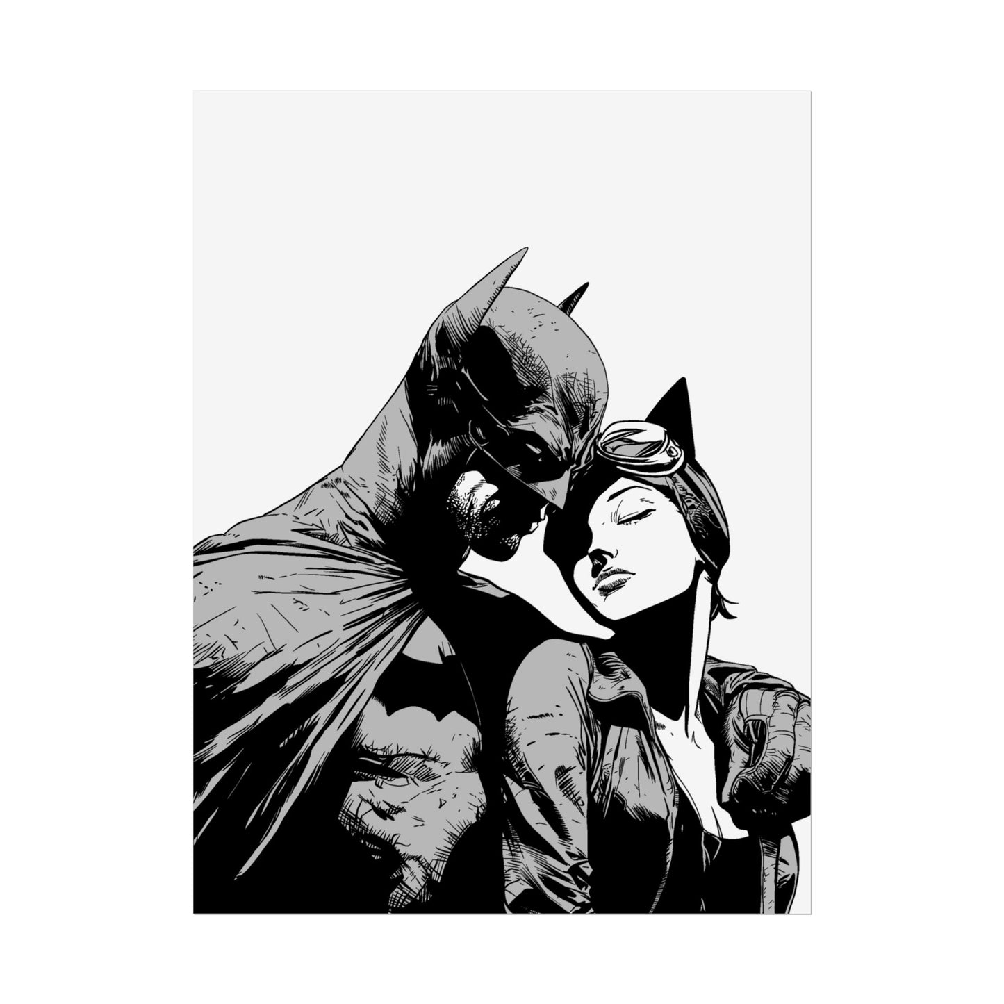 Batman & Catwoman Rolled Poster