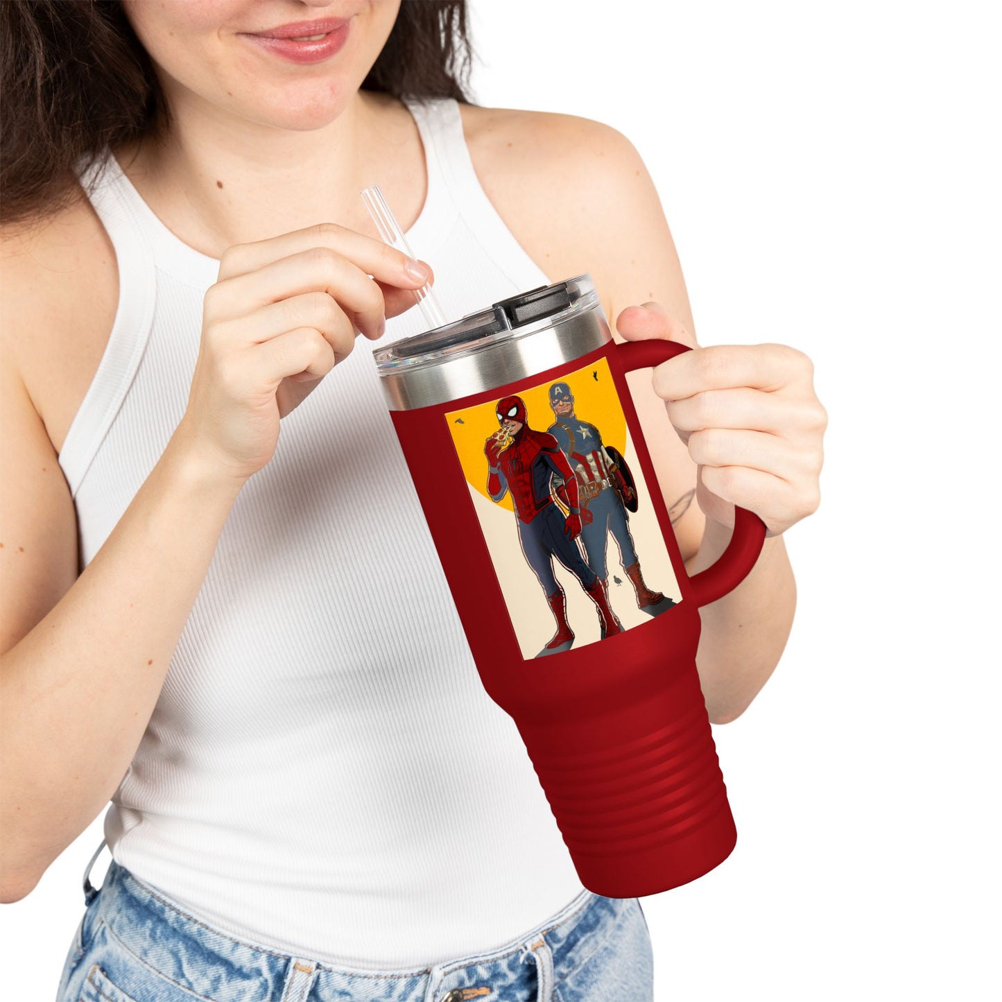 Brooklyn vs Queens - 40oz Insulated Travel Mug