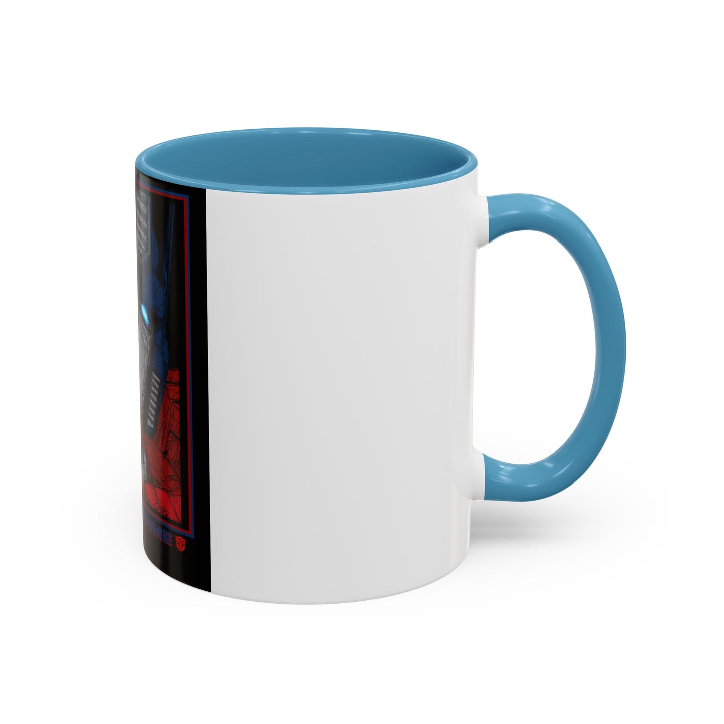 Optimus Prime Coffee Mug — Retro Robot Accent Ceramic Mug