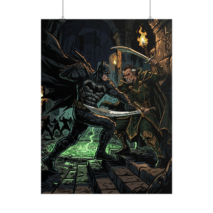 Batman vs. Ra’s al Ghul Rolled Poster
