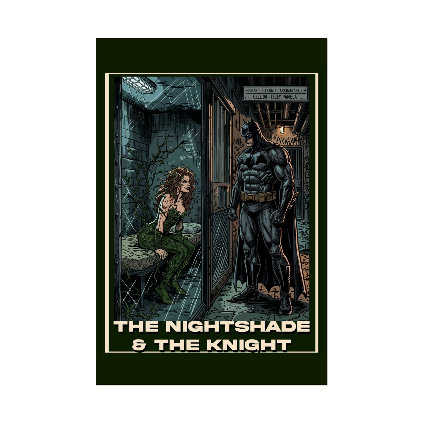 Batman "The Nightshade & The Knight" Rolled Poster