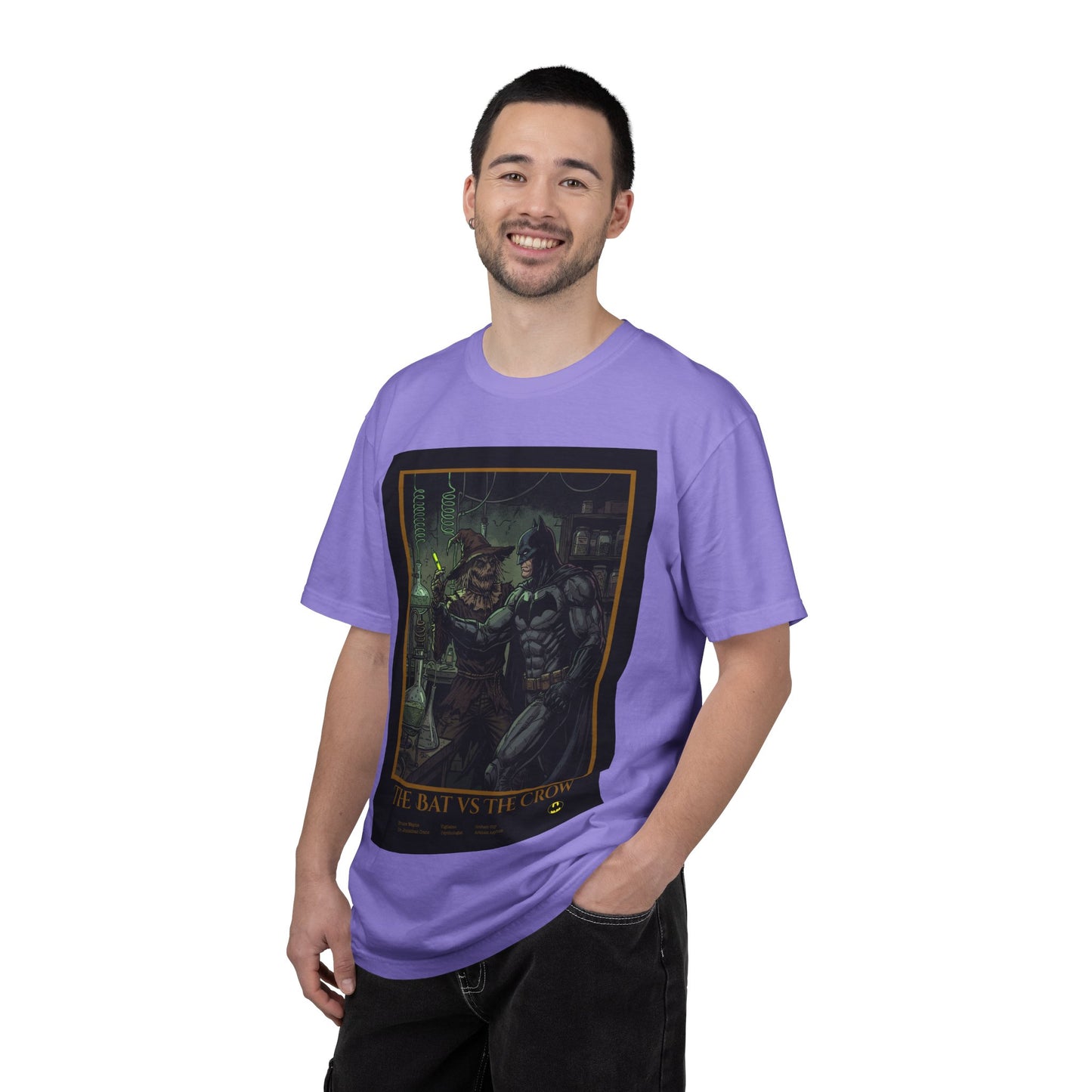The Bat vs The Crow Graphic T-Shirt