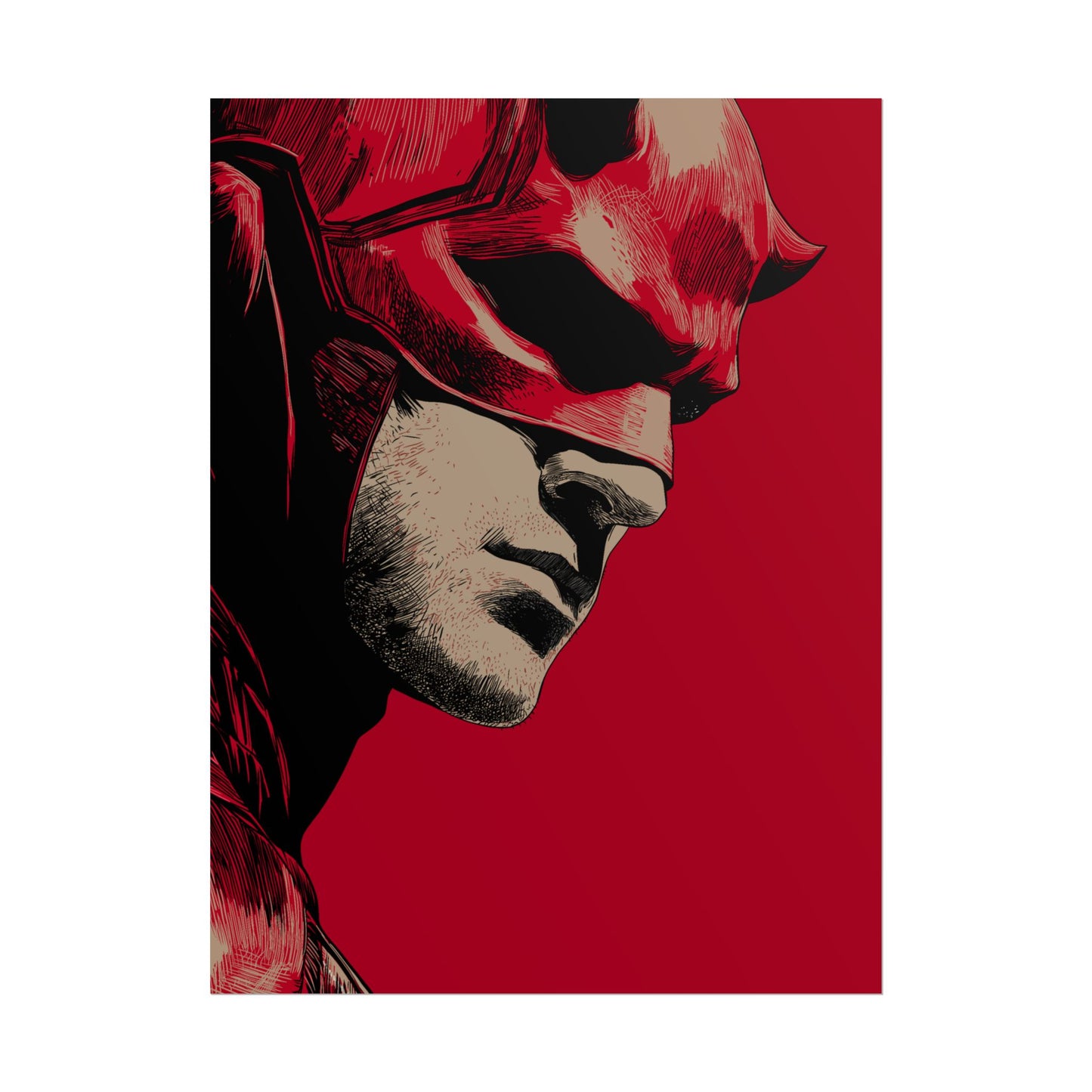 Daredevil Portrait Wall Art