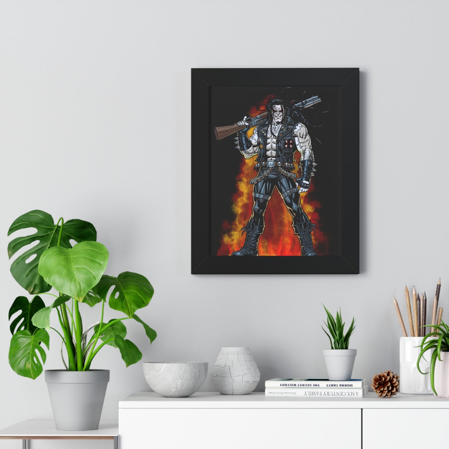 The Main Man Bounty Hunter - Framed Poster