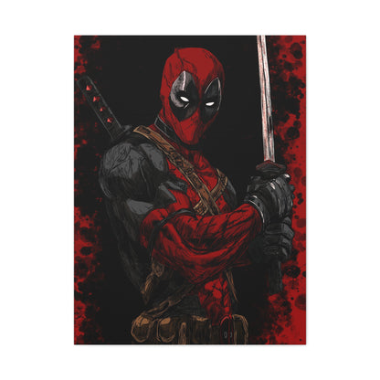 The Merc #2 - Matte Canvas Wall Art, Stretched 1.25"