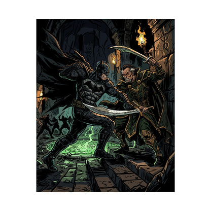 Batman vs. Ra’s al Ghul Rolled Poster