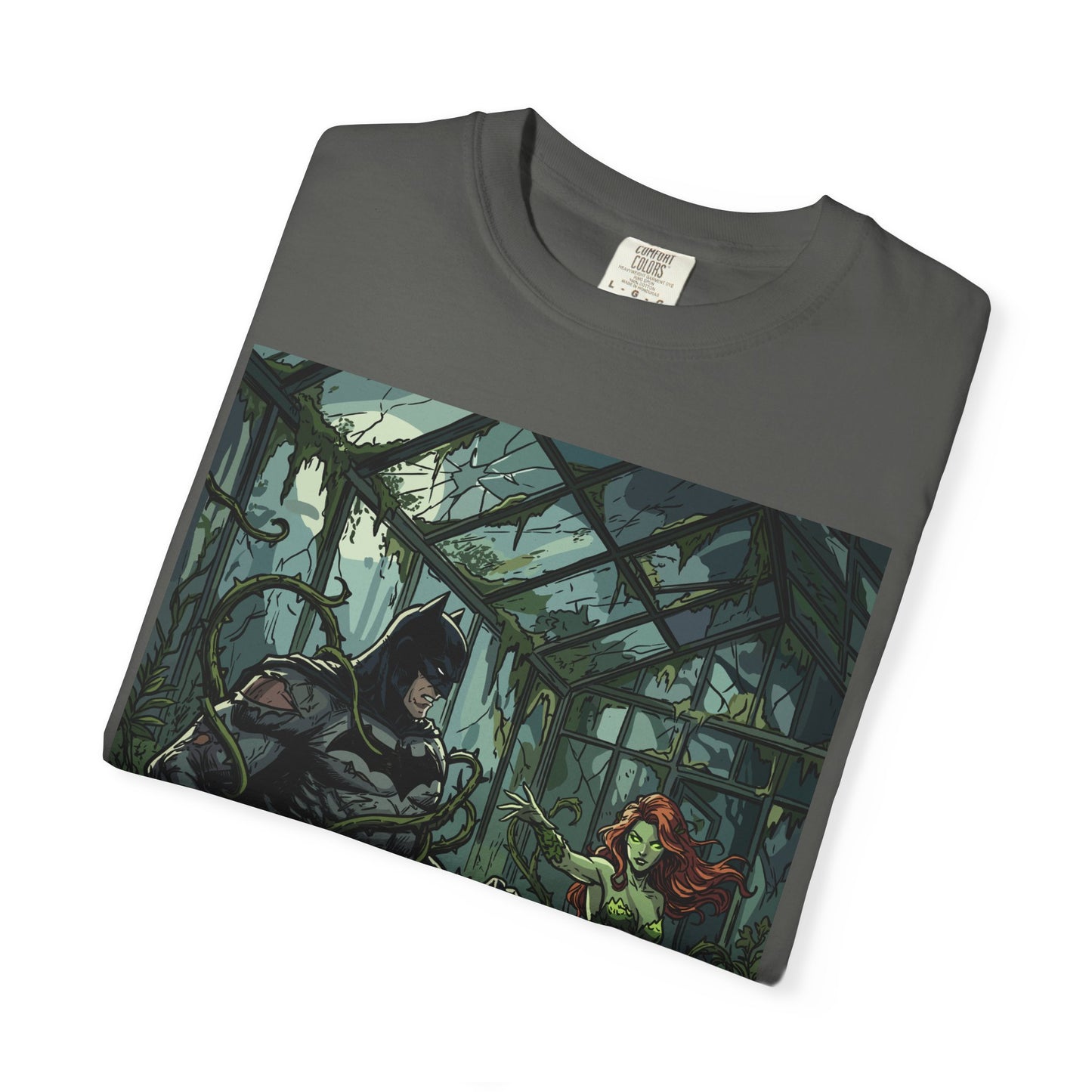 Batman & Poison Ivy Greenhouse Showdown T-Shirt