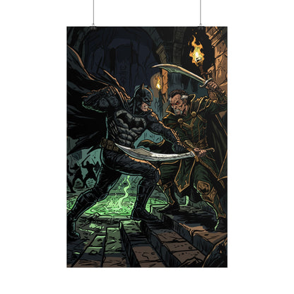Batman vs. Ra’s al Ghul Rolled Poster