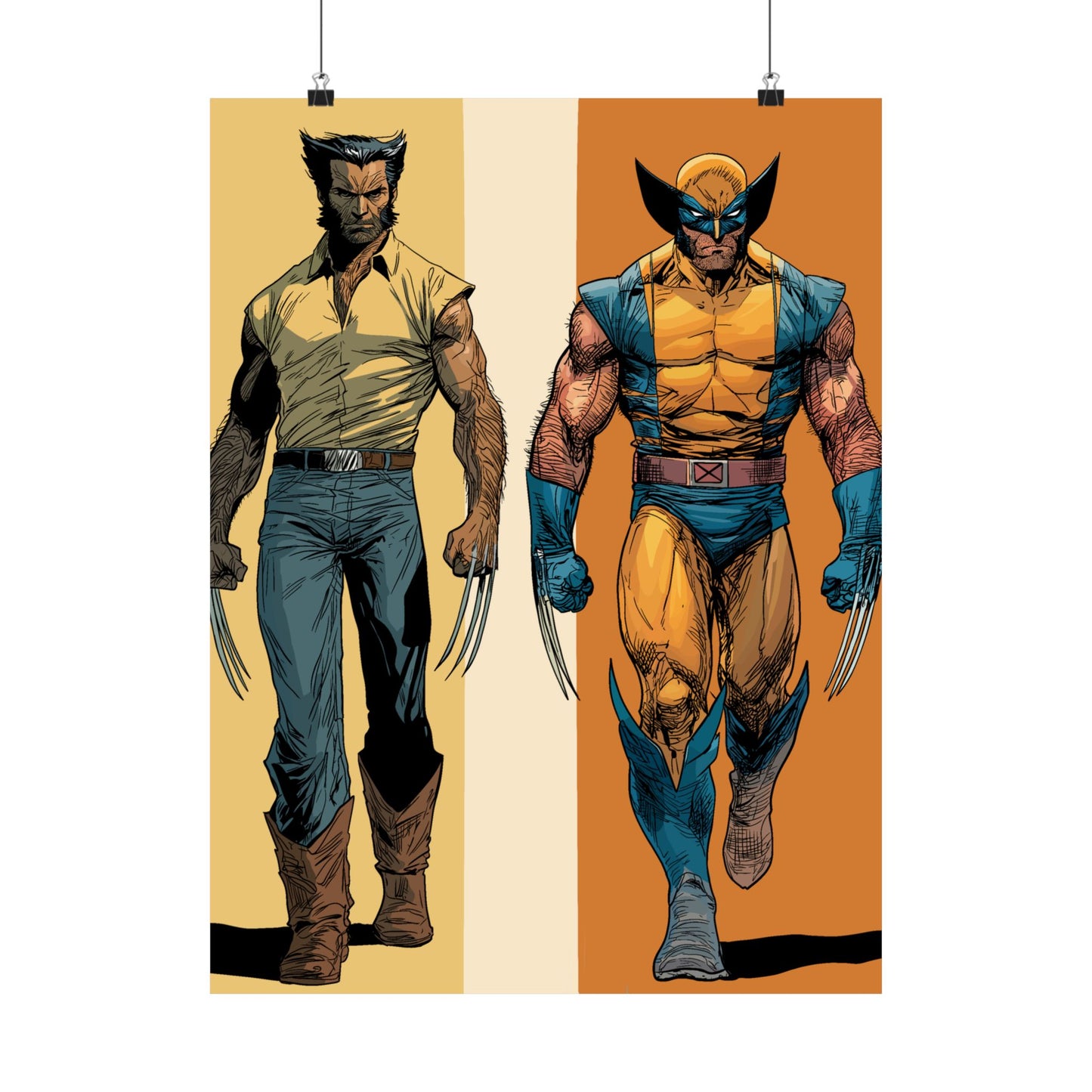 Two Faces of a Loner - Vertical Poster