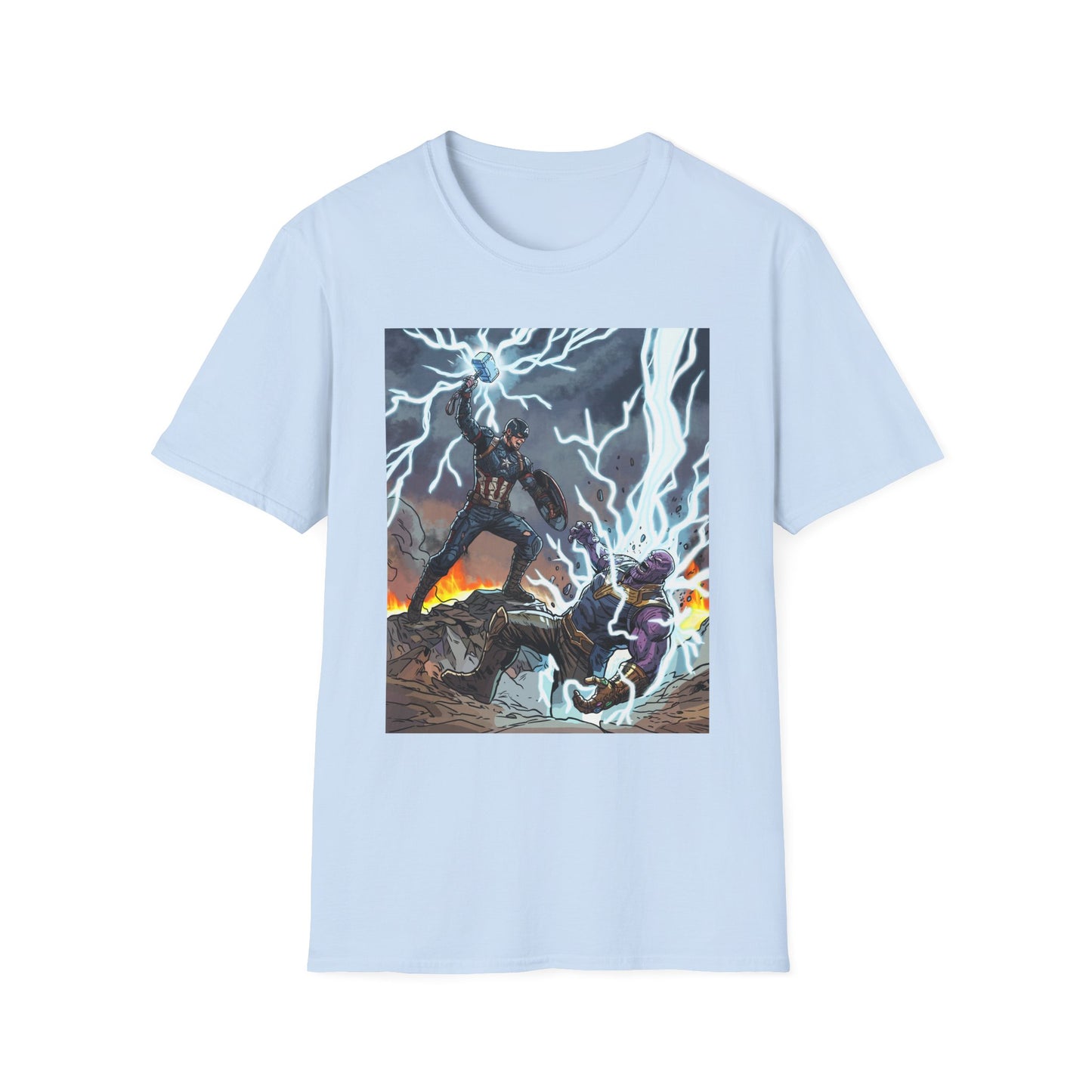 Cap & Mad Titan - T Shirt