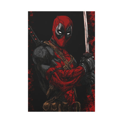 The Merc #2 - Matte Canvas Wall Art, Stretched 1.25"