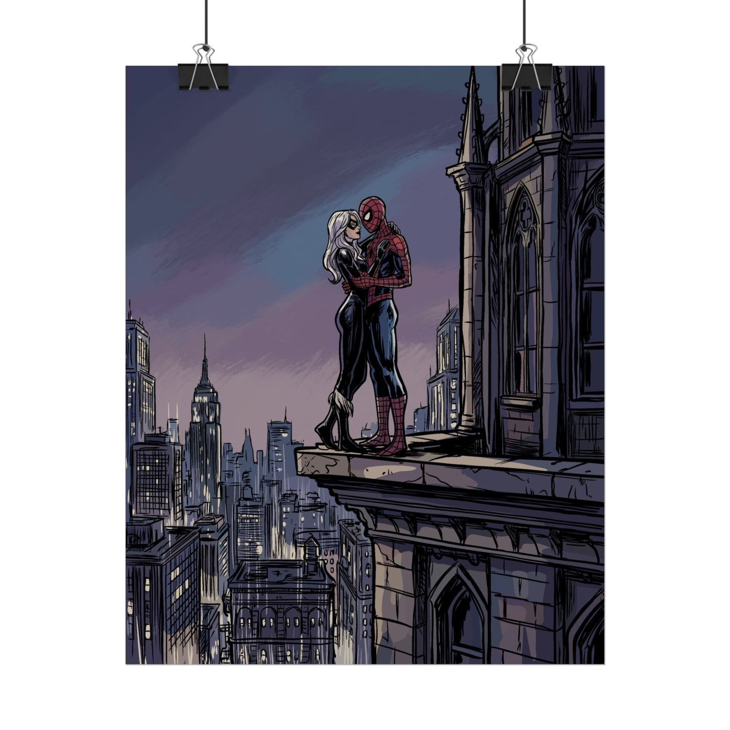 The Spider & The Cat #2 - Poster