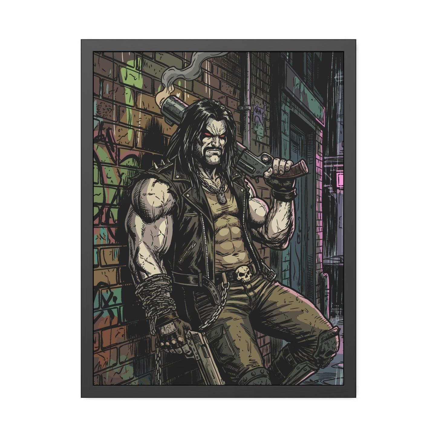 Lobo #2 - Framed Poster