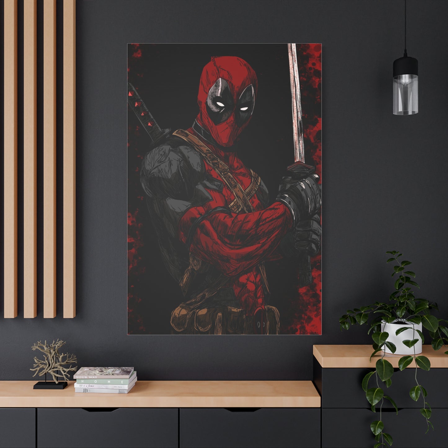 The Merc #2 - Matte Canvas Wall Art, Stretched 1.25"