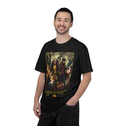 Rogue & Gambit Graphic T-Shirt — Comic Art Mutant Duo Tee