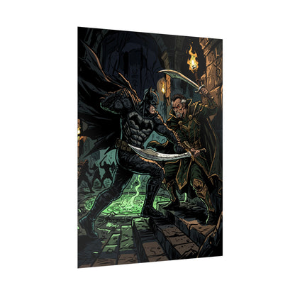 Batman vs. Ra’s al Ghul Rolled Poster