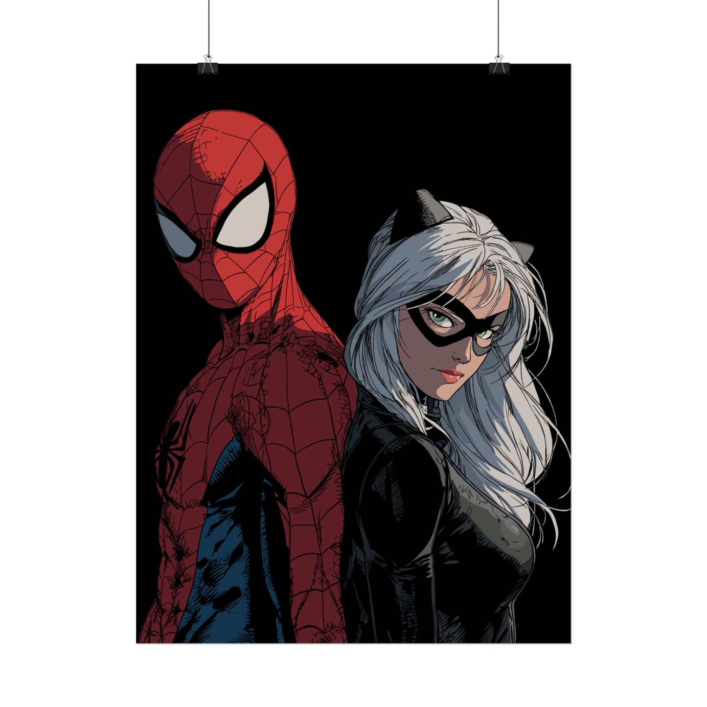 Spider-Man & Black Cat Rolled Poster
