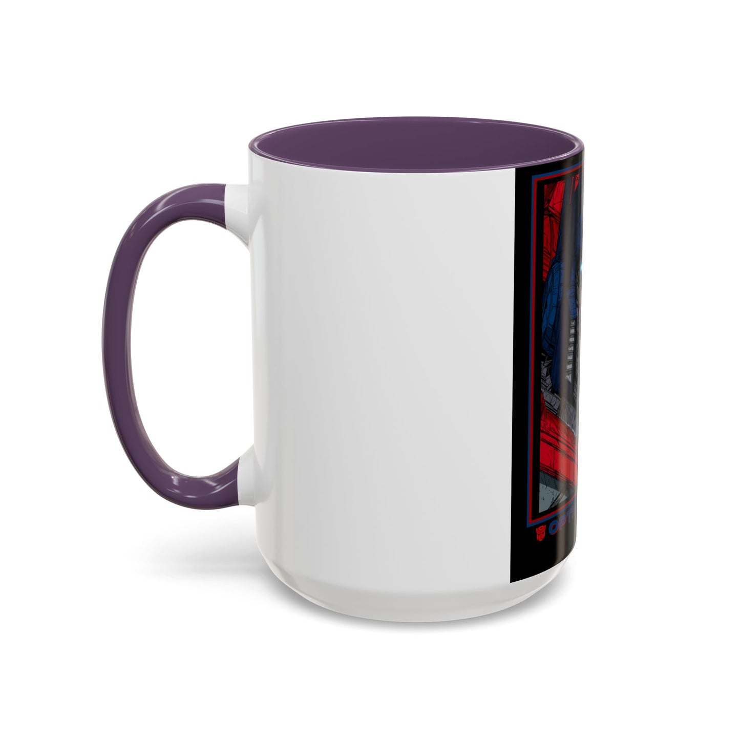 Optimus Prime Coffee Mug — Retro Robot Accent Ceramic Mug