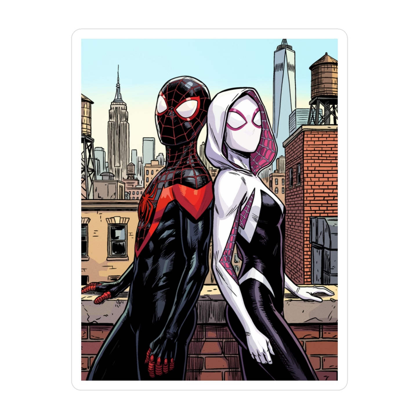 Miles & Gwen - Sticker
