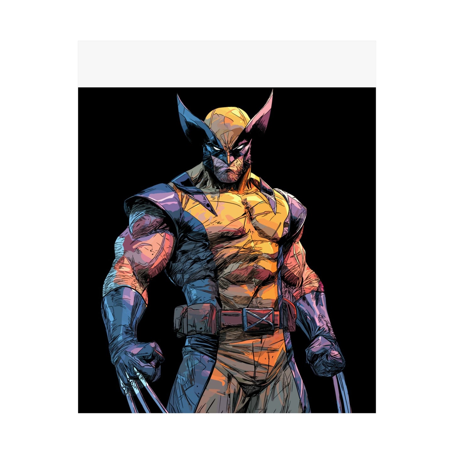 The Loner - Matte Vertical Poster