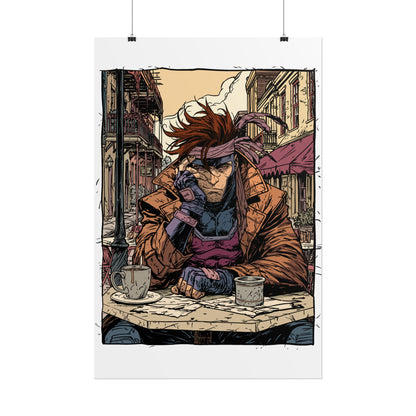 Gambit - New Orleans Cafe - Poster