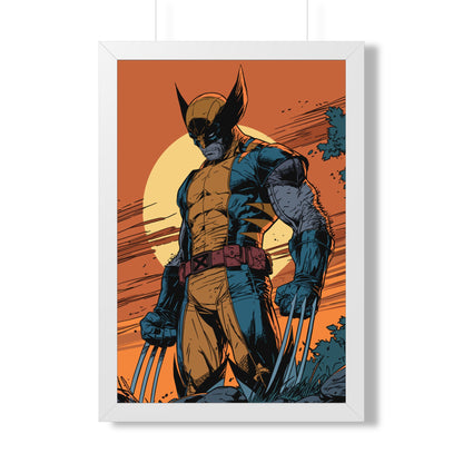 Wolverine - Dusk - Comic Art Framed Poster