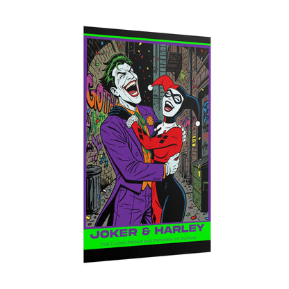 Joker & Harley Cinematic Art Print