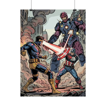 Scott & Steve Teamup - Rolled Poster