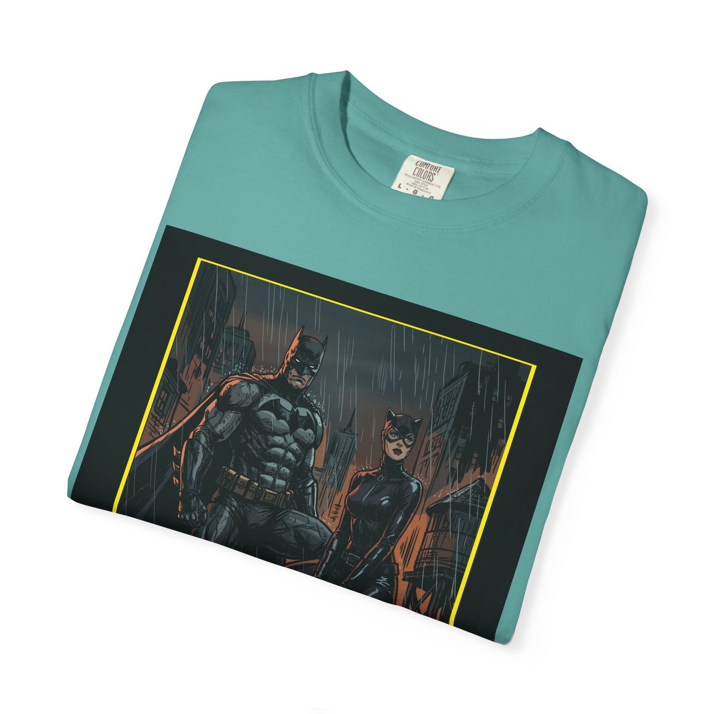 “The Bat & The Cat” Vintage Comic Poster Tee