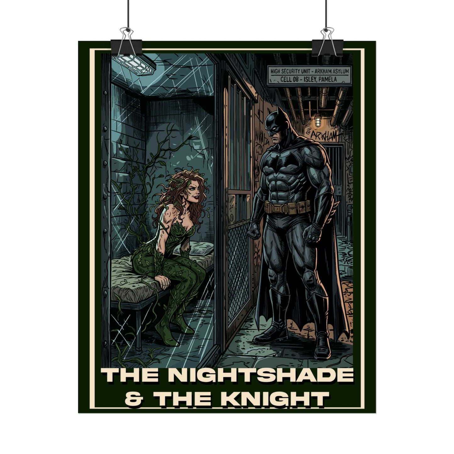 Batman "The Nightshade & The Knight" Rolled Poster