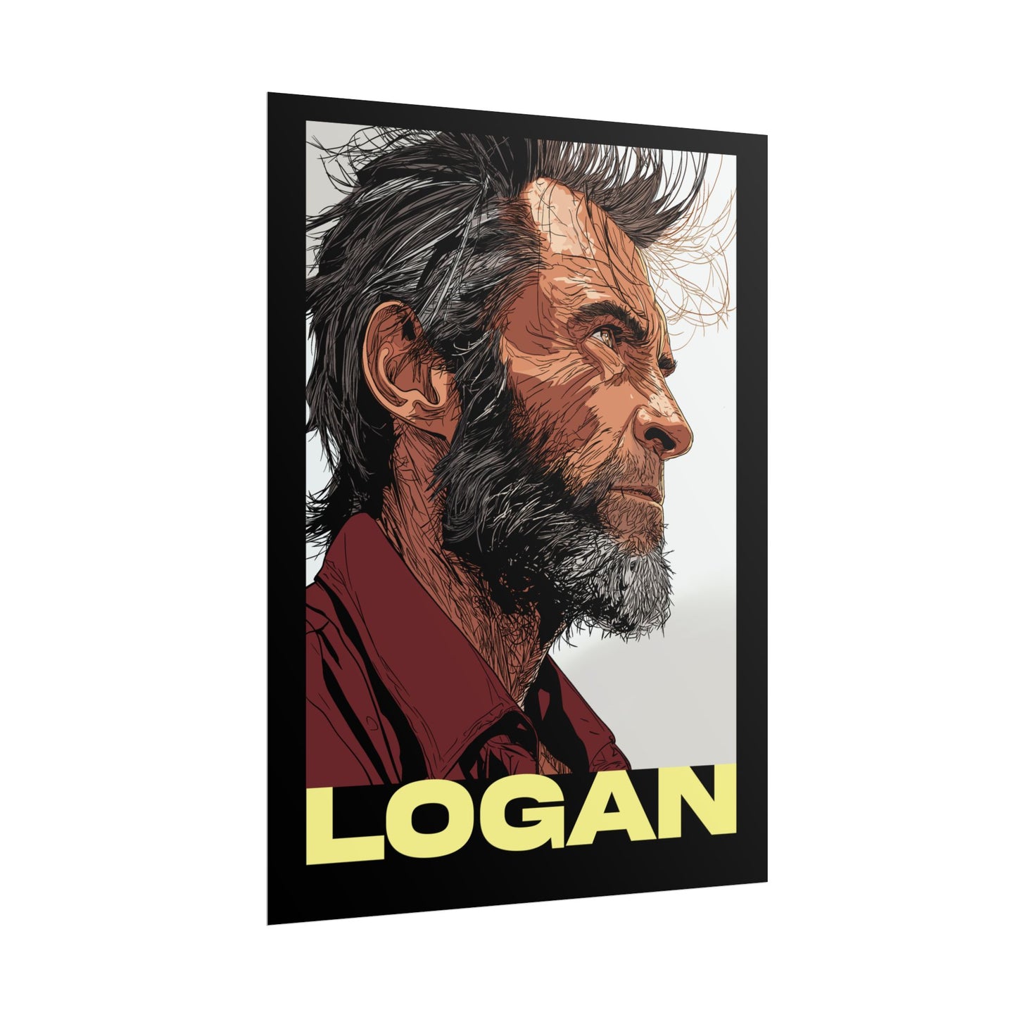 Wolverine - Logan Text Poster