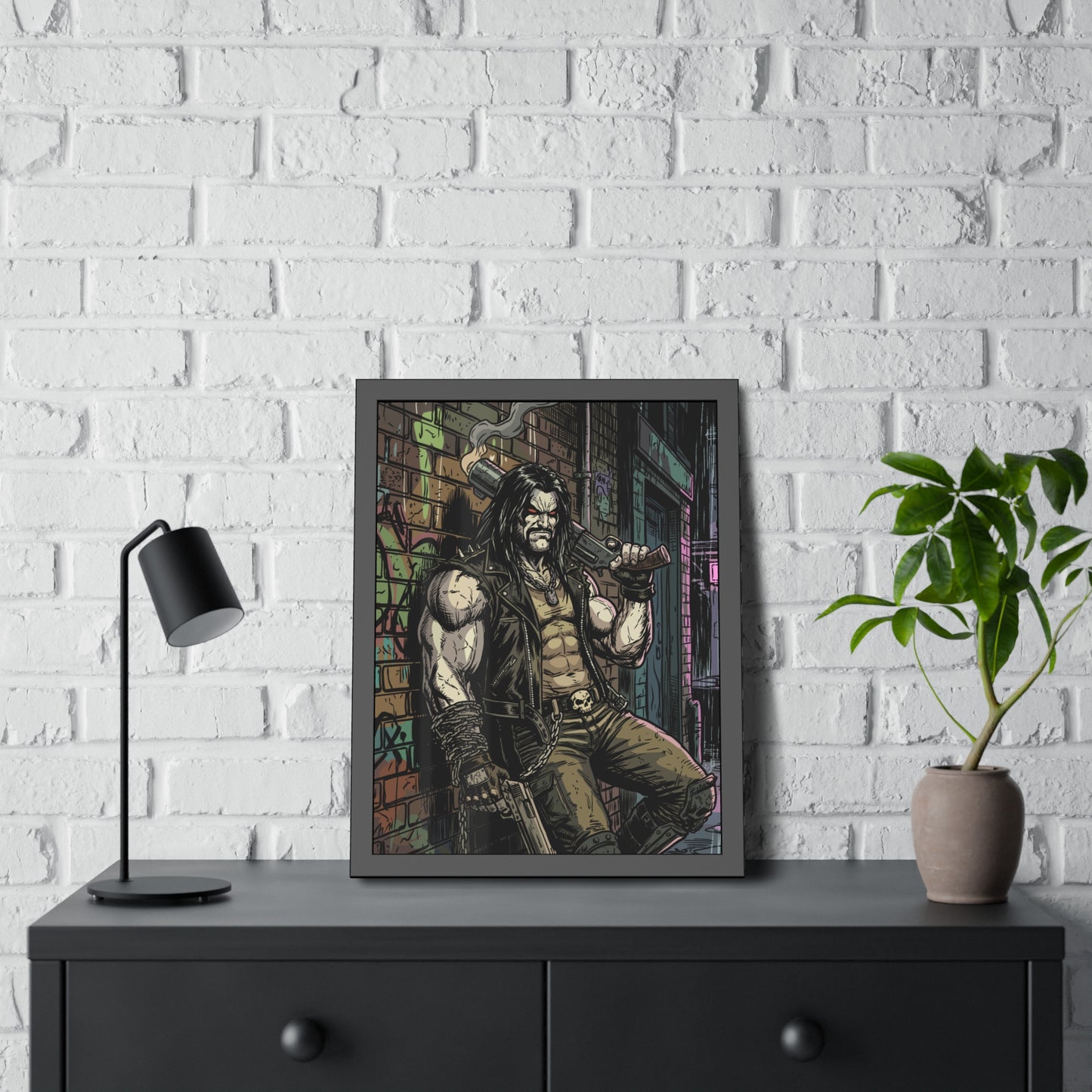 Lobo #2 - Framed Poster