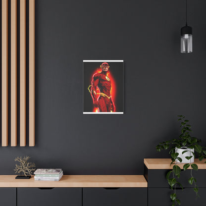 Scarlet Speed - Matte Canvas Print