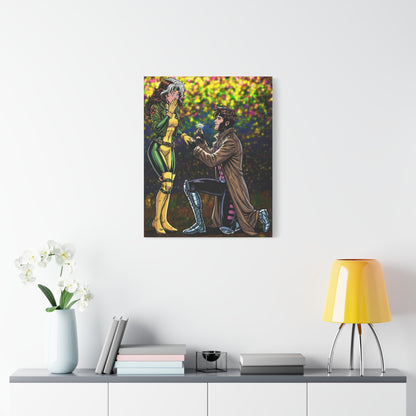Thief and Belle #3 - Canvas Print