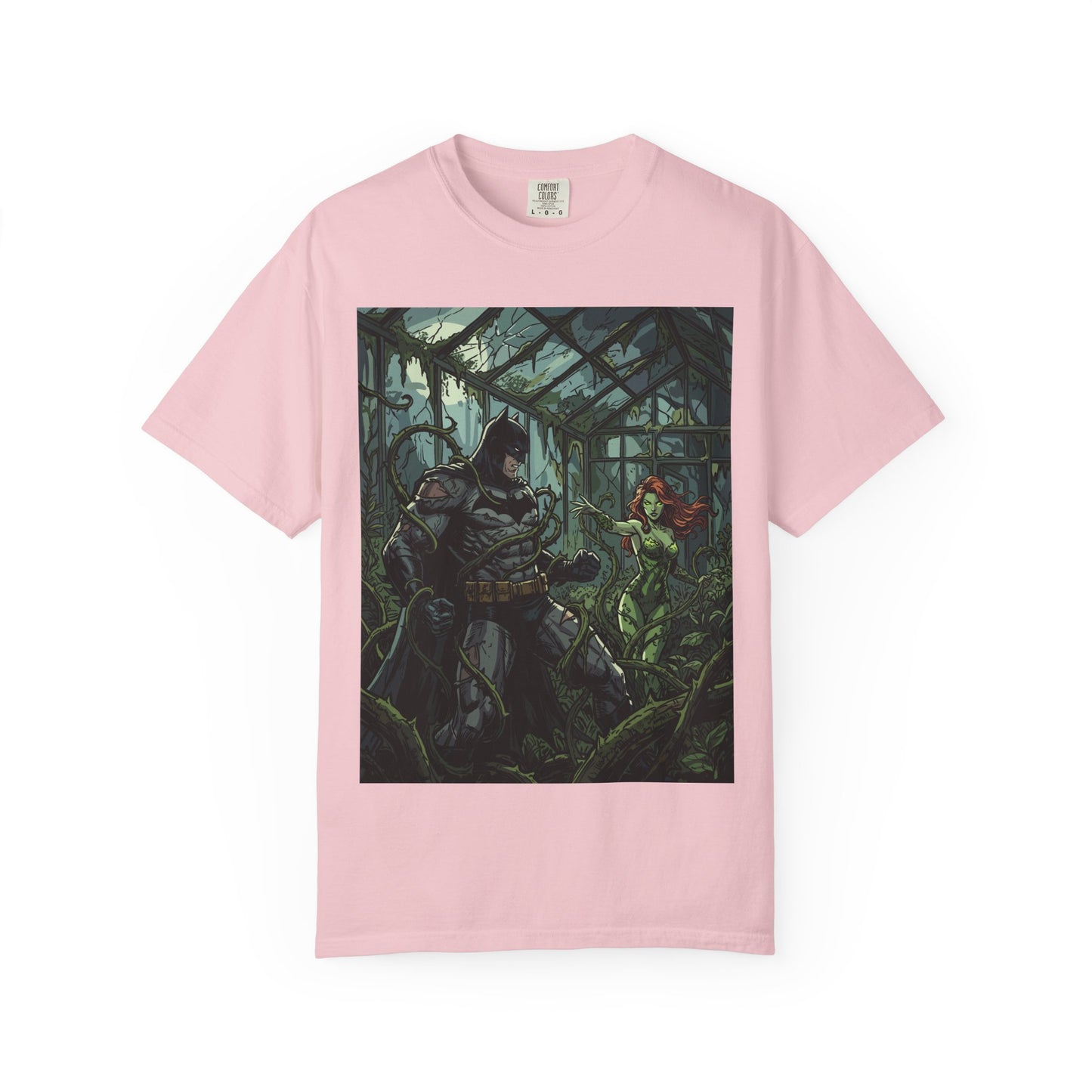 Batman & Poison Ivy Greenhouse Showdown T-Shirt