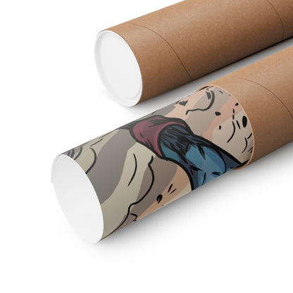 Steve & Scott Teamup - Poster