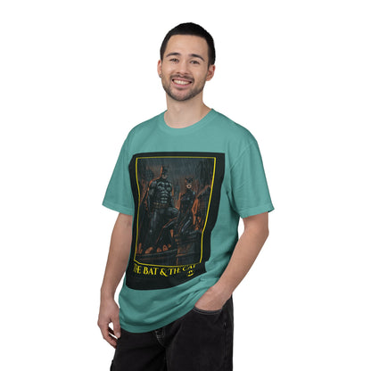 “The Bat & The Cat” Vintage Comic Poster Tee