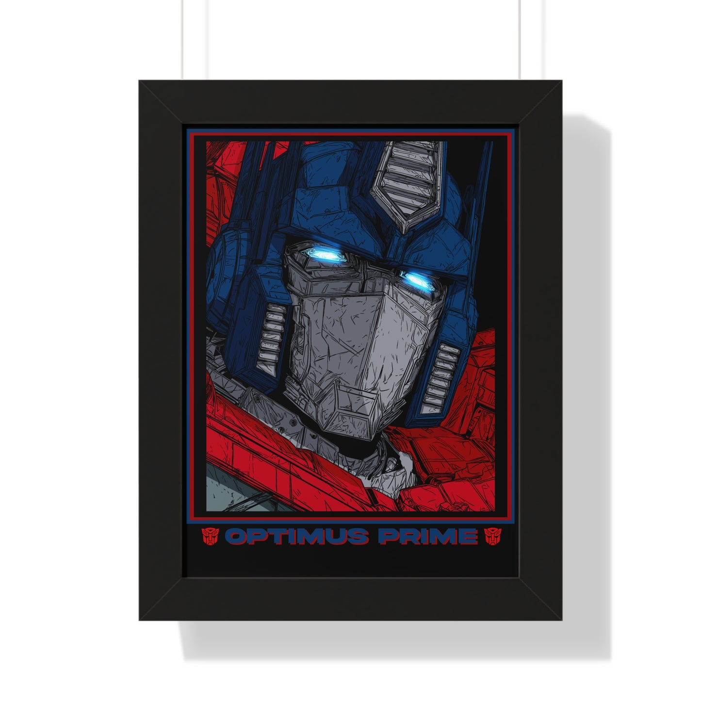 Optimus Prime Framed Poster
