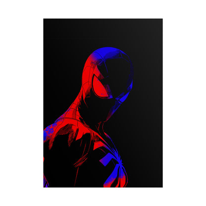Spider‑man Neon Poster