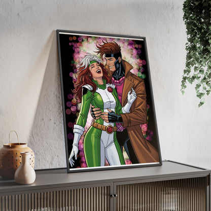 Thief & Belle - Poster with Wooden Frame