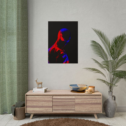 Spider‑man Neon Poster