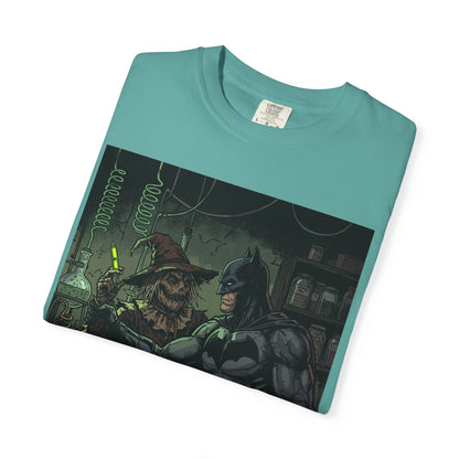 Batman & Scarecrow Graphic T-Shirt — Dark Comic Art Tee