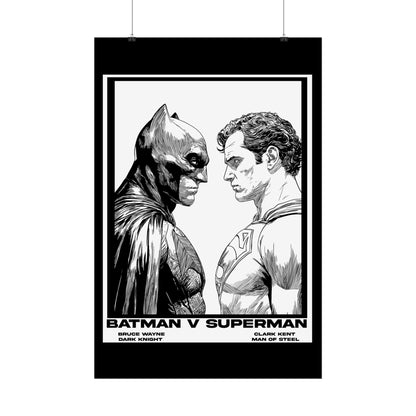Cinematic Batman v Superman Rolled Poster
