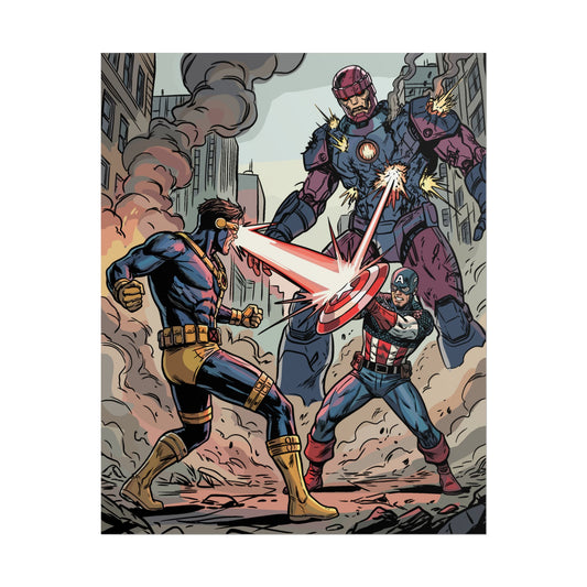 Scott & Steve Teamup - Rolled Poster