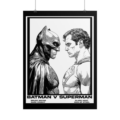 Cinematic Batman v Superman Rolled Poster
