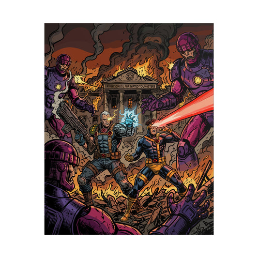 Summers vs. Sentinels - Poster