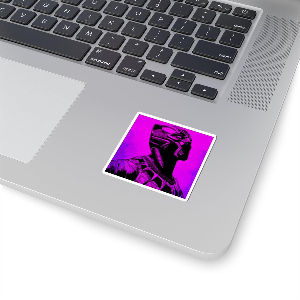 The King - Neon Purple Sticker